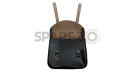 For Royal Enfield Goan Classic 350 Leather Pannier Bags With Mounting - SPAREZO For Royal Enfield Goan Classic 350 Leather Pannier Bags With Mounting - SPAREZO